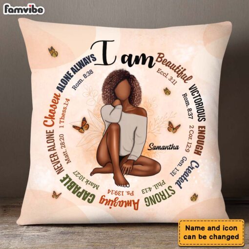 Personalized Christian Affirmation Gifts For Daughter Pillow