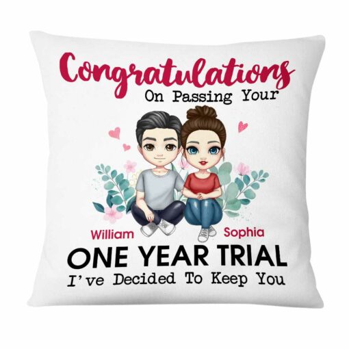 Personalized Couple Decide To Keep You Pillow