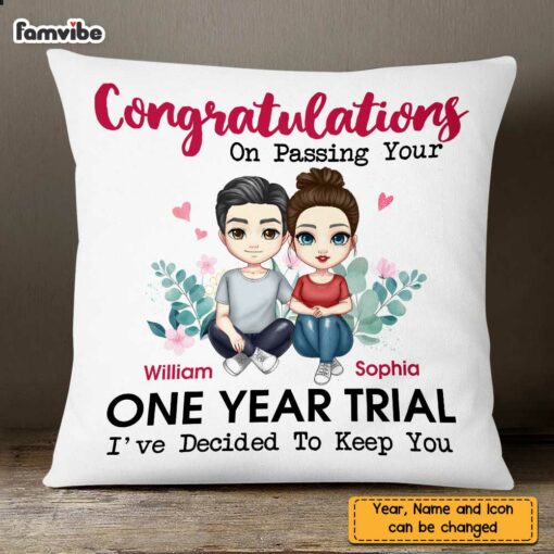 Personalized Couple Decide To Keep You Pillow