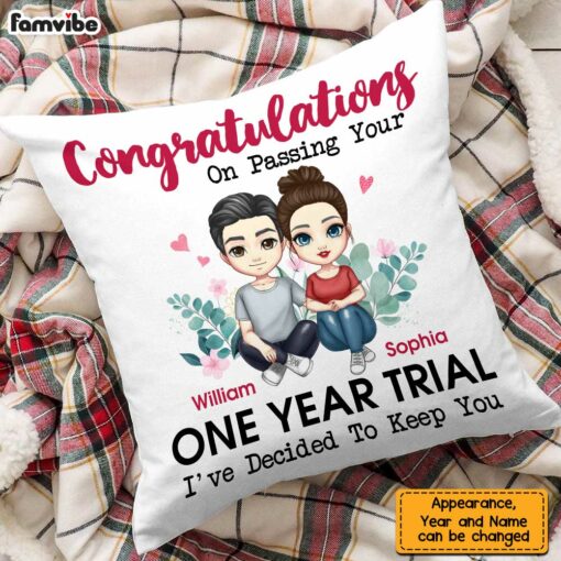 Personalized Couple Decide To Keep You Pillow