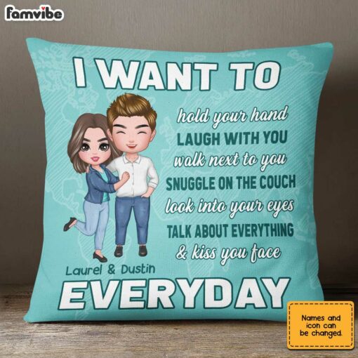 Personalized Couple Long Distance Pillow