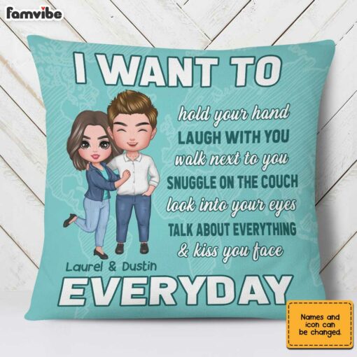 Personalized Couple Long Distance Pillow