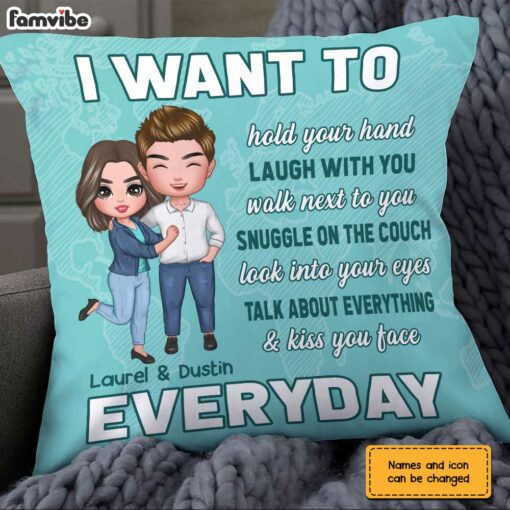 Personalized Couple Long Distance Pillow