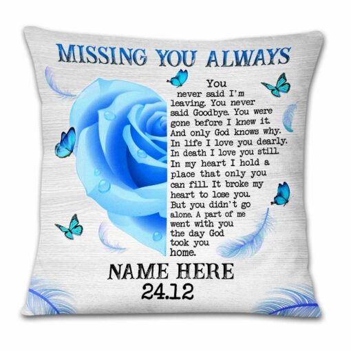 Personalized Couple Memo Pillow