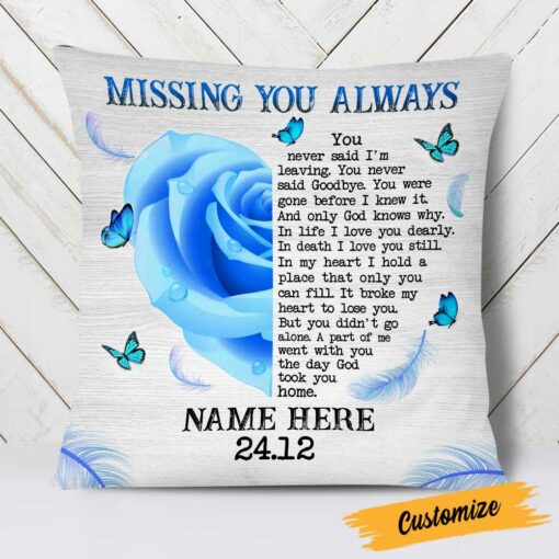 Personalized Couple Memo Pillow