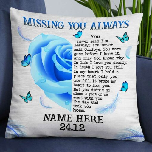 Personalized Couple Memo Pillow