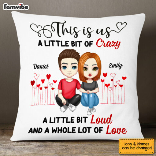 Personalized Couple This Is Us Pillow