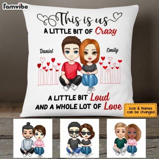 Personalized Couple This Is Us Pillow