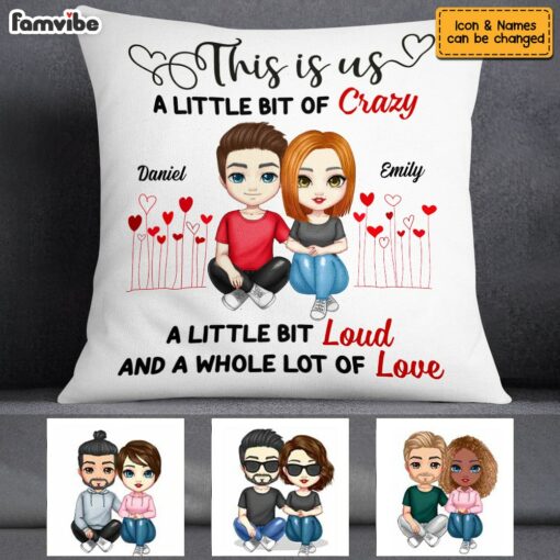 Personalized Couple This Is Us Pillow