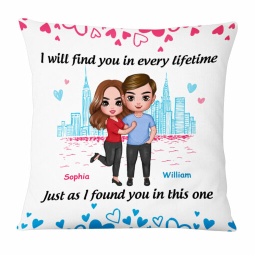 Personalized Couple Together Pillow