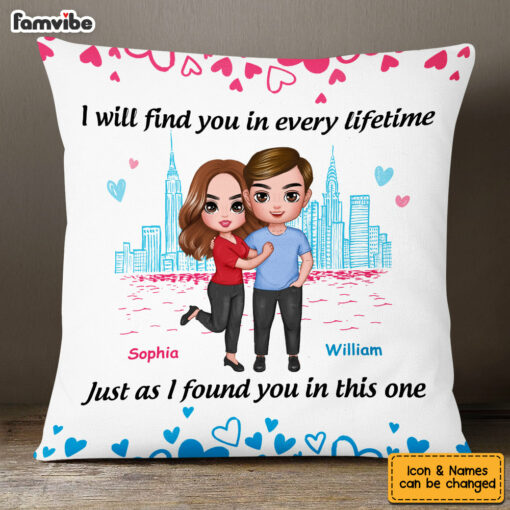 Personalized Couple Together Pillow