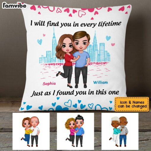 Personalized Couple Together Pillow