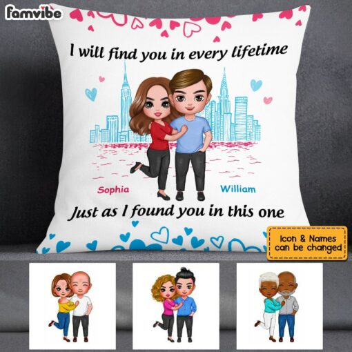 Personalized Couple Together Pillow