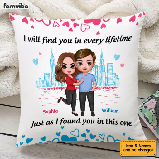 Personalized Couple Together Pillow