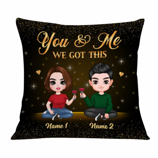 Personalized Couple We Got This Pillow