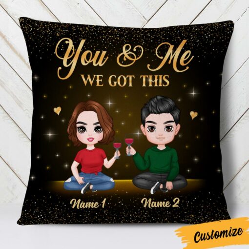 Personalized Couple We Got This Pillow