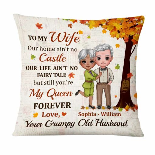 Personalized Couple Wife Pillow