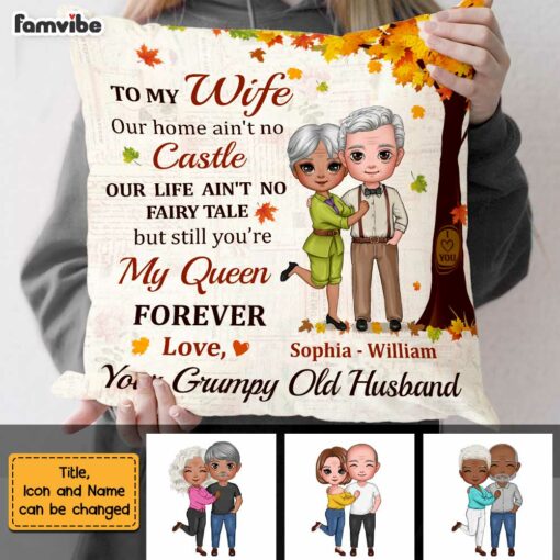 Personalized Couple Wife Pillow