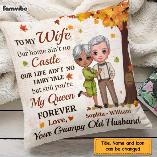 Personalized Couple Wife Pillow