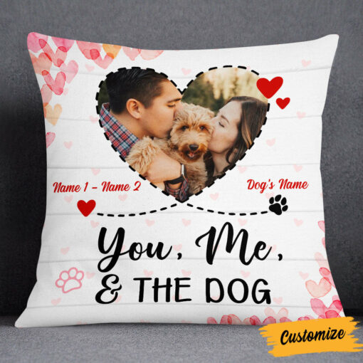 Personalized Couple You Me Photo Pillow