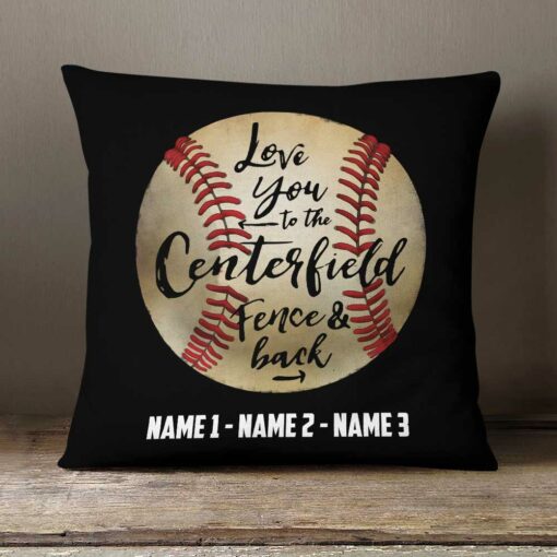 Personalized Dad Baseball  Pillow