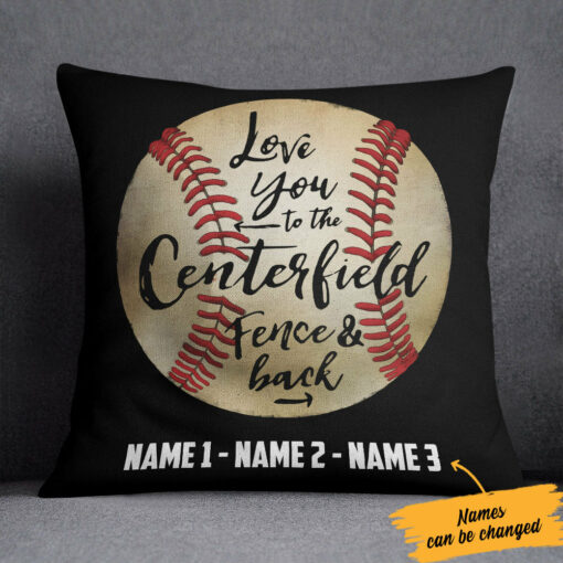 Personalized Dad Baseball  Pillow