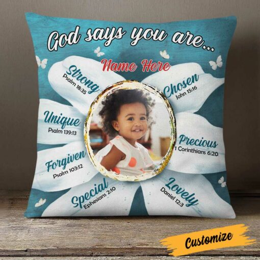 Personalized Daughter BWA You Are Pillow