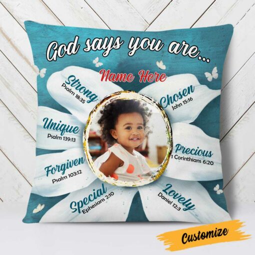 Personalized Daughter BWA You Are Pillow