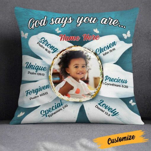 Personalized Daughter BWA You Are Pillow