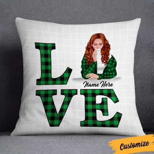 Personalized Daughter Love Christmas Pillow