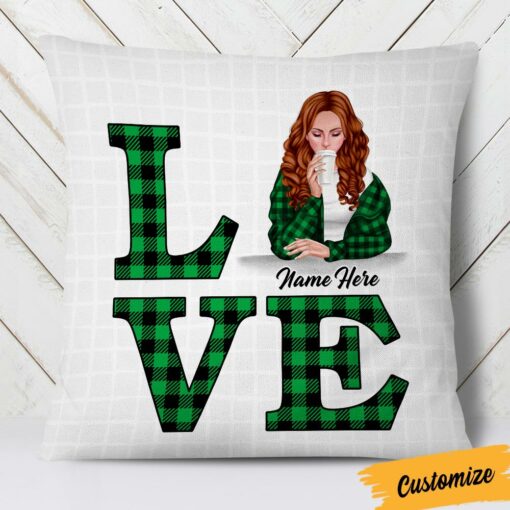 Personalized Daughter Love Christmas Pillow