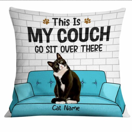 Personalized Dog Cat Photo Couch Pillow