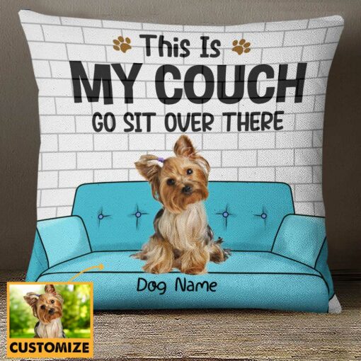 Personalized Dog Cat Photo Couch Pillow