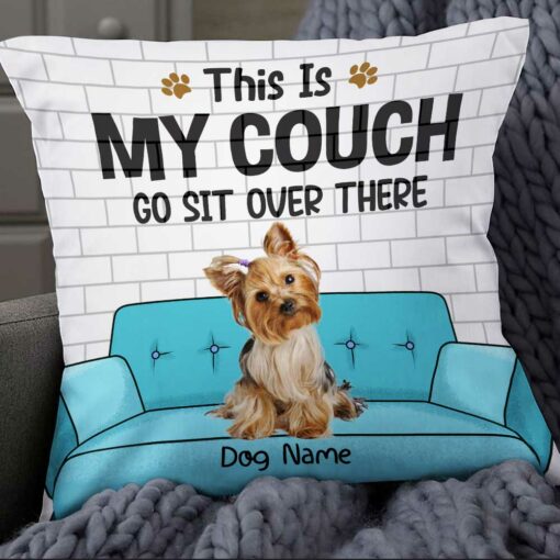 Personalized Dog Cat Photo Couch Pillow