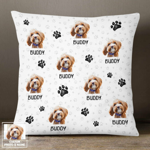 Personalized Dog Cat Photo Pillow