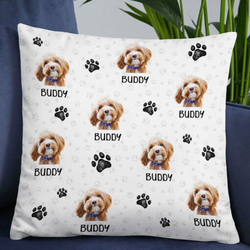 Personalized Dog Cat Photo Pillow