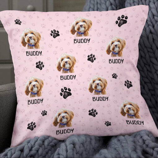 Personalized Dog Cat Photo Pillow