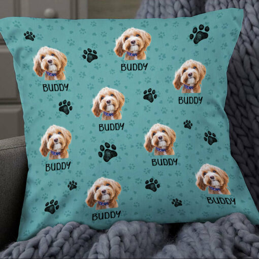 Personalized Dog Cat Photo Pillow