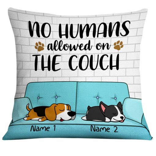 Personalized Dog Couch No Human Pillow