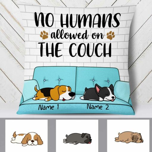 Personalized Dog Couch No Human Pillow