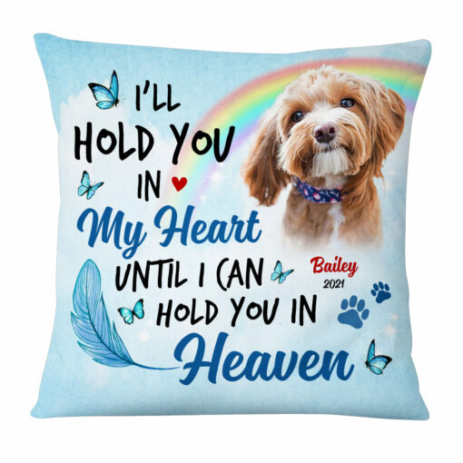 Personalized Dog Memorial Custom Photo Pillow