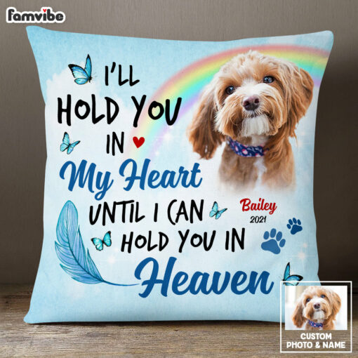 Personalized Dog Memorial Custom Photo Pillow