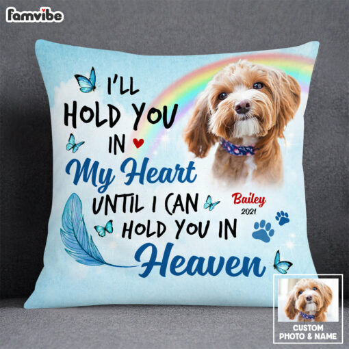 Personalized Dog Memorial Custom Photo Pillow