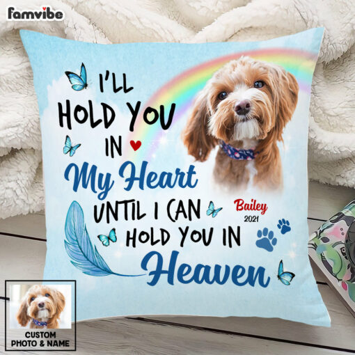 Personalized Dog Memorial Custom Photo Pillow