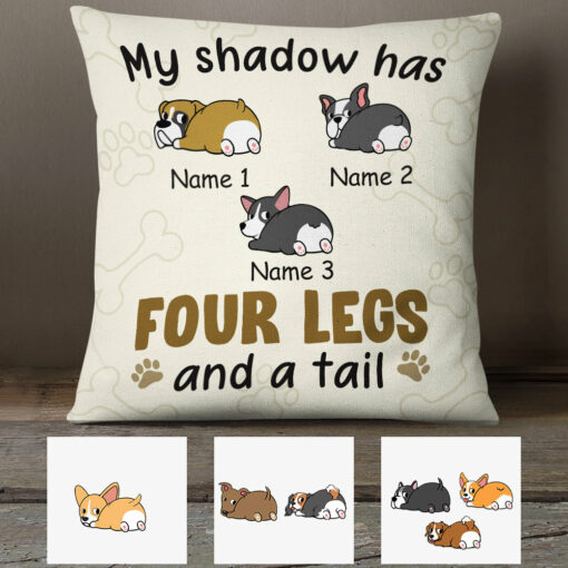 Personalized Dog My Shadow Pillow