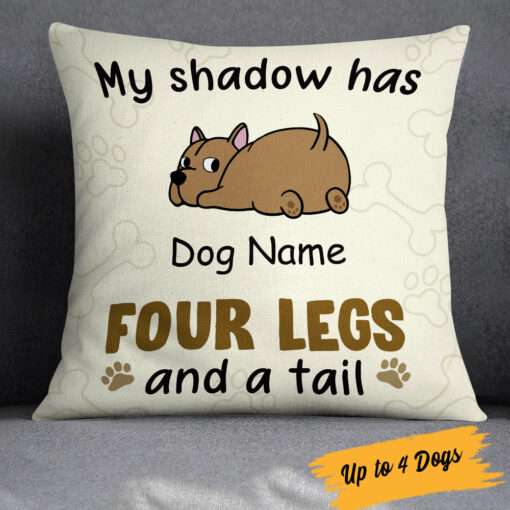 Personalized Dog My Shadow Pillow