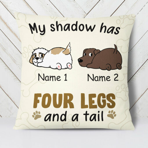 Personalized Dog My Shadow Pillow