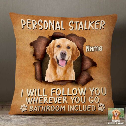 Personalized Dog Photo Pillow