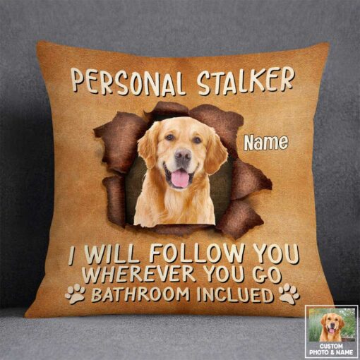 Personalized Dog Photo Pillow