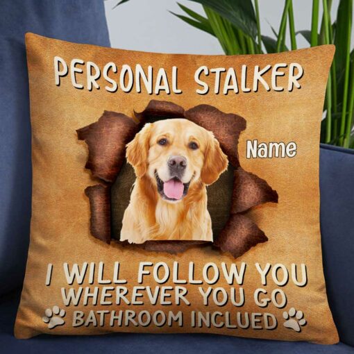 Personalized Dog Photo Pillow